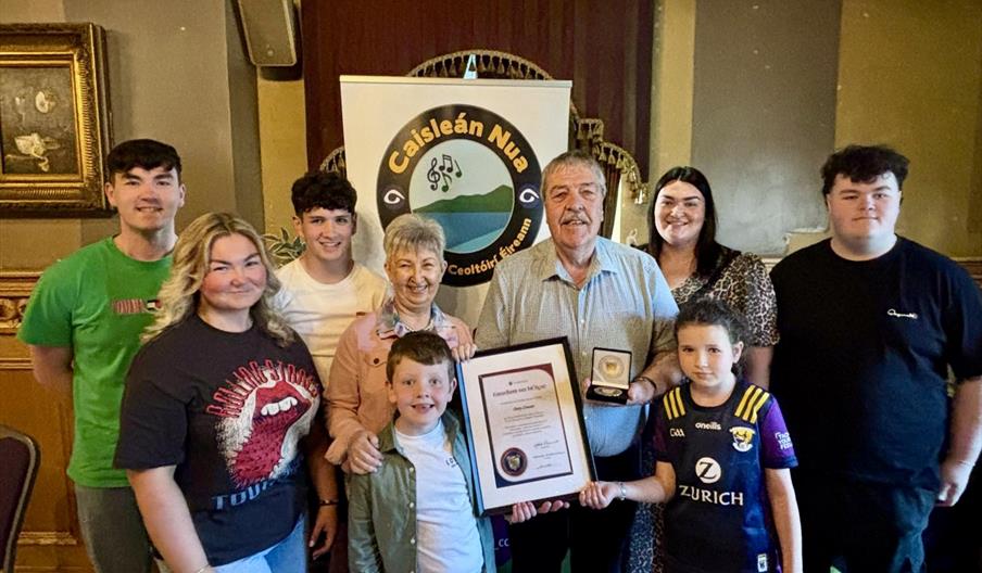 The family are all active members of Newcastle CCÉ.