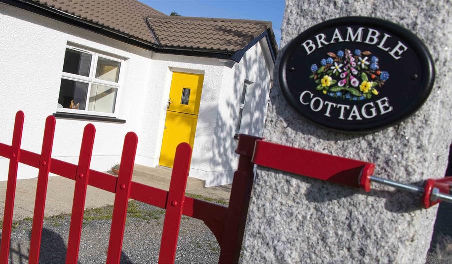 Bramble Cottage entrance