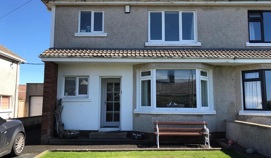 exterior of Wee Duff self-catering accommodation