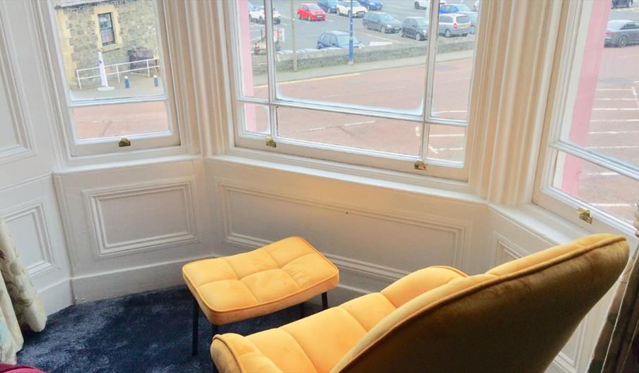 Seat position beside window view