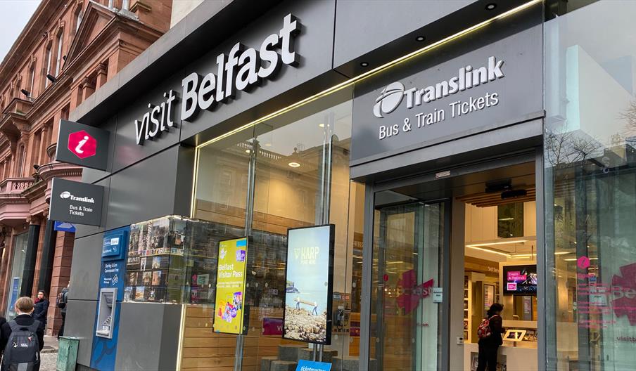 Visit Belfast Welcome Centre 1 with Translink