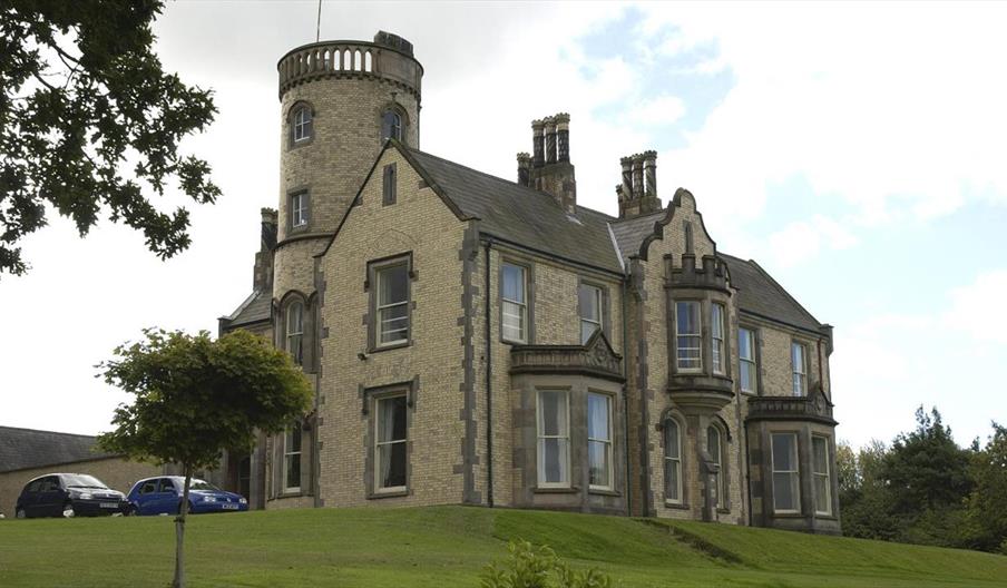 Exterior and surrounding grounds