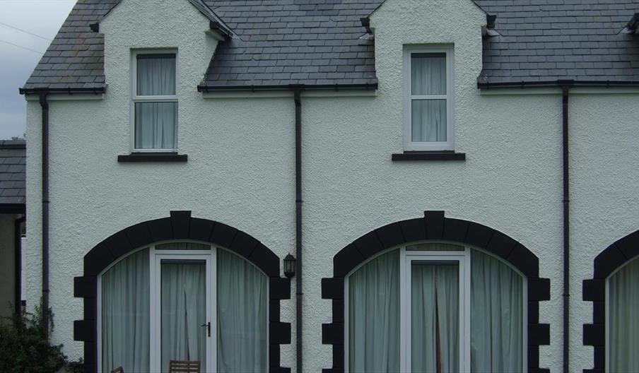 front of the cottage