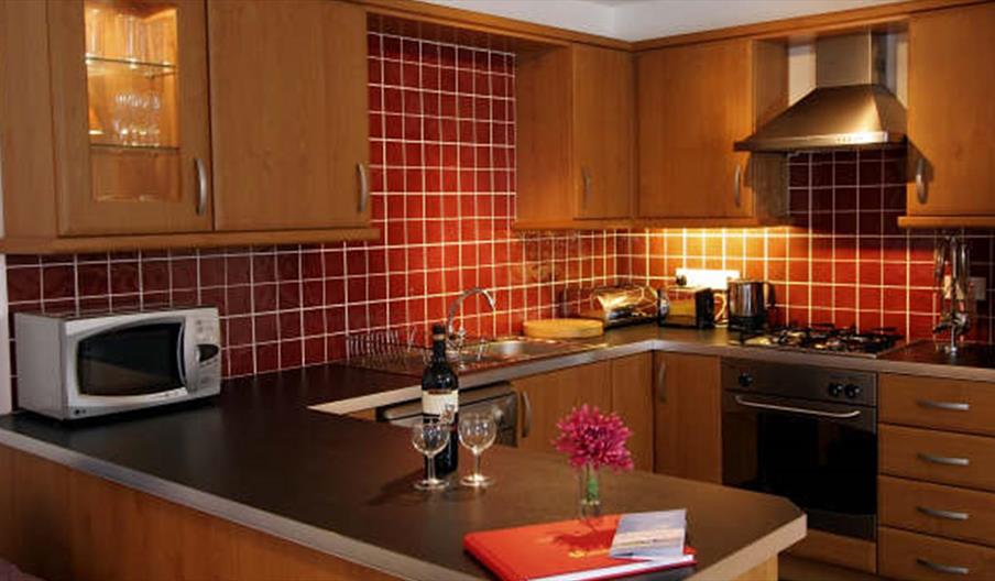 Photo of kitchen area