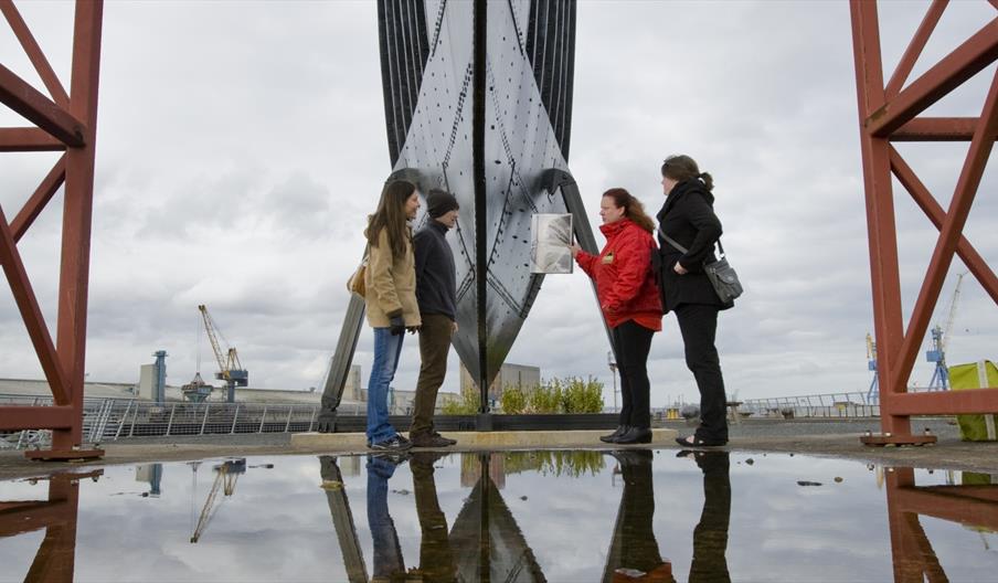Titanic Public Art: Model of Hull