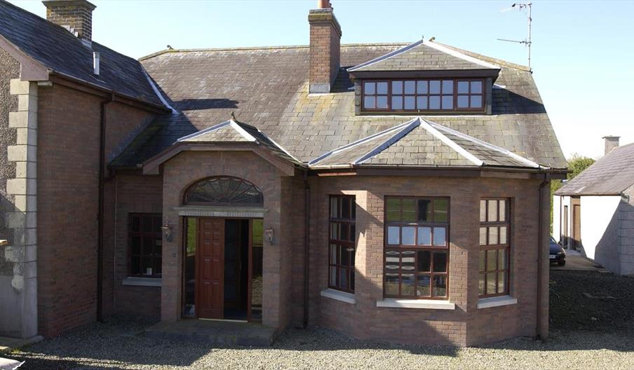 Front exterior of the Inn entrance.