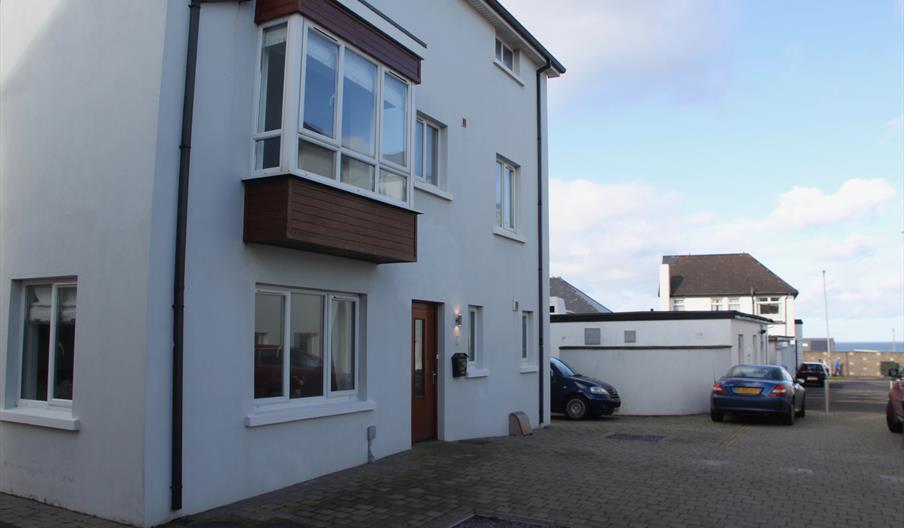 view of Parking available at the front and side of the house within 10 metres of the main entrance.