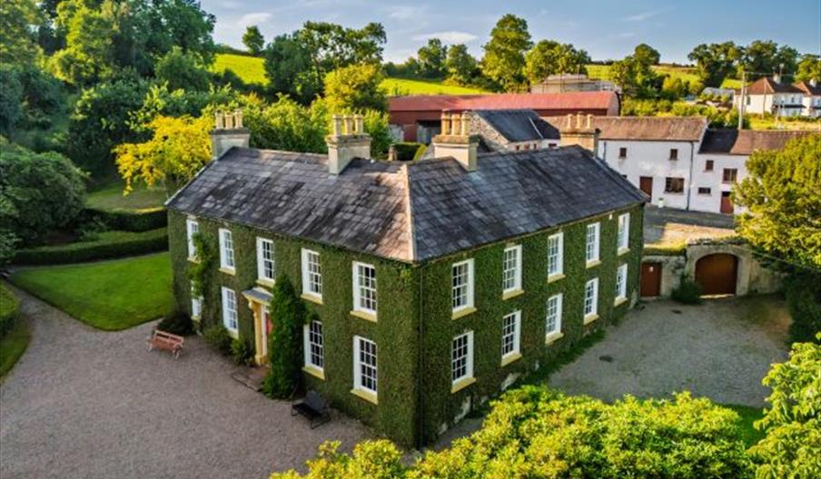 Aerial view of Tullymurry House