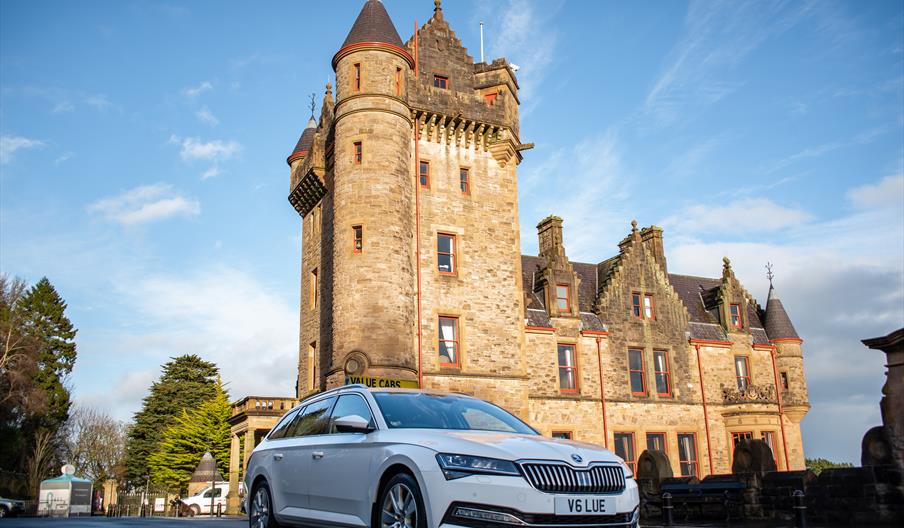 Value Cabs at Belfast castle