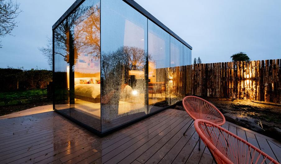 Lough Neagh Mirror Houses