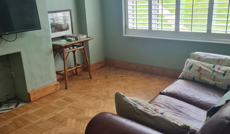 interior of living area at The Little Cottage Ballycastle