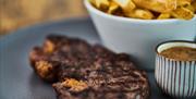 Home Restaurant Steak Chips New