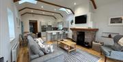 Open plan living room / kitchen