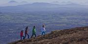 Walkers Climbing Divis Mountain