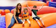 Airtastic Newtownabbey Inflata Park family