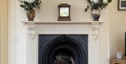 Image of cast iron fireplace