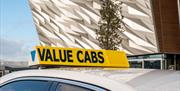 value cabs roof sign